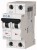 EATON 279137 Wyłącznik nadprądowy FAZ C6A 2M 2P 15kA DC FAZ-C6/2