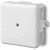 ELEKTRO-PLAST NASIELSK Puszka natynkowa hermetyczna EP-LUX pusta z uchwytami montażowymi IP55 /90x90x40mm/ Biały