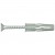RAWLPLUG Kołek rozporowy UNO uniwersalny 10mm z wkrętem 5,0x40mm Szary