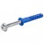 RAWLPLUG Kołek ramowy poliamidowy FFS z krótką strefą rozporu z kołnierzem I wkrętem z łbem sześciokrotnym /10x50mm/ Niebieski