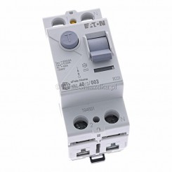 EATON 194691 Wyłącznik różnicowoprądowy HNC-40/2/003 40A 0,03A 30mA 6kA 2P /Typ AC/