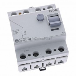 EATON 194694 Wyłącznik różnicowoprądowy HNC-40/4/003 40A 0,03A 30mA 6kA 4P /Typ AC/