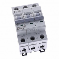 EATON 194889 Wyłącznik nadprądowy C10A 3M 3P 6kA HN-C10/3