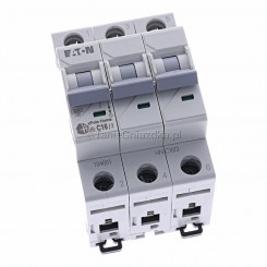 EATON 194891 Wyłącznik nadprądowy C16A 3M 3P 6kA HN-C16/3