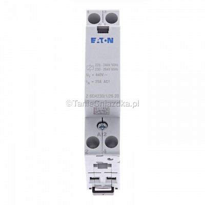 Eaton 120853 Stycznik modułowy Z-SCH230/1/25-20 25A 2Z 1M 230V AC 4015081186839