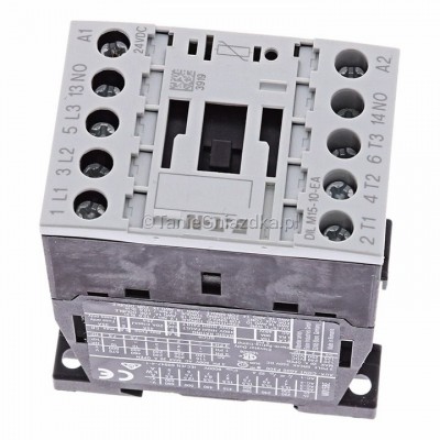 Stycznik mocy 15A 3Z 1Z 7,5kW 24V DC zaciski śrubowe DILM 15-10-EA Eaton