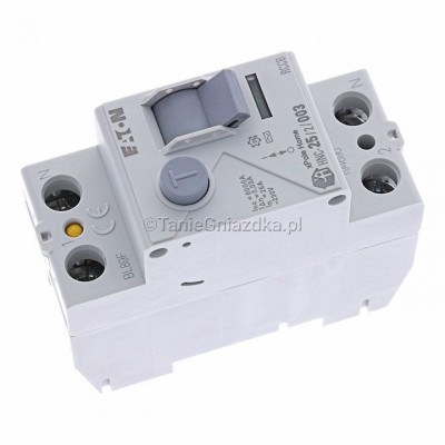 Wyłącznik różnicowoprądowy HNC-252003 25A 0,03A 30mA 6kA 2P Typ AC 194690 Eaton