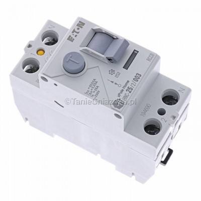 Wyłącznik różnicowoprądowy HNC-252003 25A 0,03A 30mA 6kA 2P Typ AC 194690 Eaton