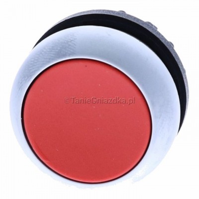 Eaton 216594 Napęd przycisku z samopowrotem okrągły płaski M22-D-R /Kolor czerwony/ Czerwony 4015082165949