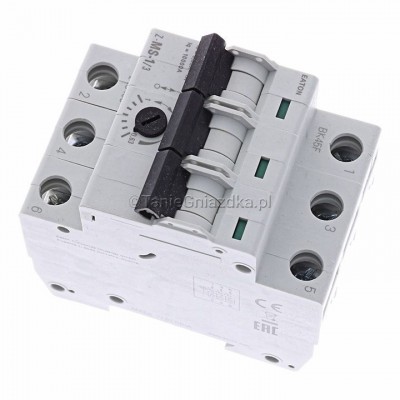Wyłącznik silnikowy Z-MS-1,0/3 0,63‑1A 0,25kW 10kA 3P zaciski śrubowe Eaton