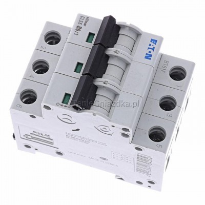Eaton Wyłącznik nadprądowy B 6A 3M 3P 6kA 270405 CLS6-B6/3-DP