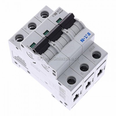 Eaton Wyłącznik nadprądowy B 6A 3M 3P 6kA 270405 CLS6-B6/3-DP