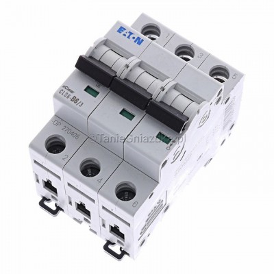 Eaton Wyłącznik nadprądowy B 6A 3M 3P 6kA 270405 CLS6-B6/3-DP