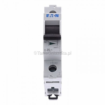 Eaton 276262 Rozłącznik izolacyjny modułowy 25A 1P AC 4015082762629