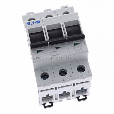 Rozłącznik izolacyjny modułowy IS- 63/3 63A 415V AC 3P 3Z Eaton