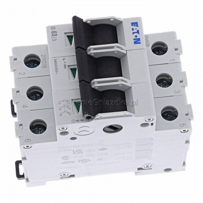 Rozłącznik izolacyjny modułowy IS- 63/3 63A 415V AC 3P 3Z Eaton