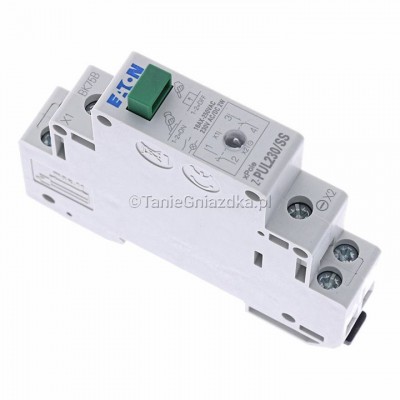 Przycisk modułowy zielony + dioda 16A 2Z 1M 230V AC/DC Z-PUL230/SS Eaton