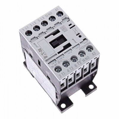 Stycznik mocy 7A 3Z 1Z 3kW 24V DC zaciski śrubowe DILM 7-10 Eaton