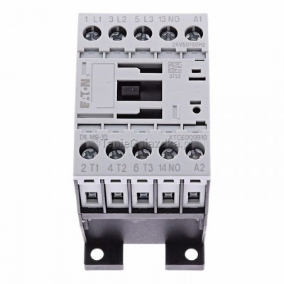 Stycznik mocy 9A 3Z 1Z 4kW 24V AC zaciski śrubowe DILM 9-10 Eaton