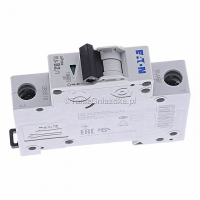 Eaton 286516 Wyłącznik nadprądowy PL6-B2/1 B 2A 1M 1P 6kA 4015082865160